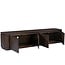 Livingfurn Zwevend TV Meubel Rivano Basalt 220cm