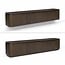 Livingfurn Zwevend TV Meubel Rivano Basalt 220cm
