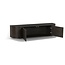 Livingfurn Zwevende TV Meubel Novero Espresso Zwevend 140cm