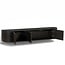 Livingfurn Zwevende TV Meubel Novero Espresso Zwevend 180cm