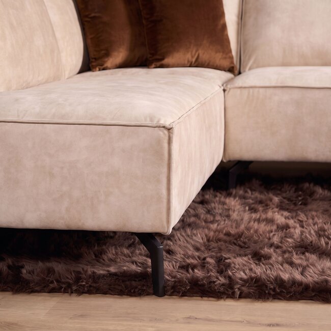 MySofa Hoekbank Floris | Divan Links + 2,5 zits | Beige | Baltimore
