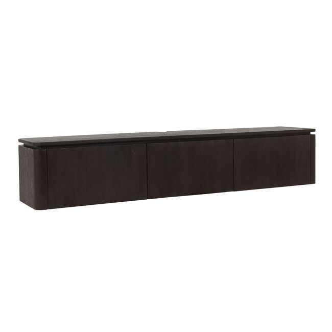 Starfurn Zwevend tv meubel Dallas Bruin Mangohout 165 cm