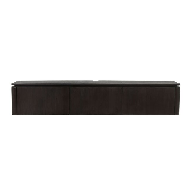 Starfurn Zwevend tv meubel Dallas Bruin Mangohout 165 cm