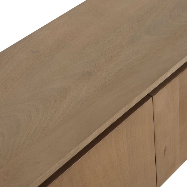 Starfurn Zwevend tv meubel Dallas Naturel Mangohout 210 cm