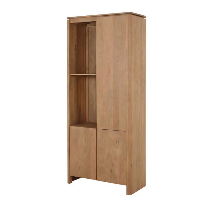 Starfurn Vakkenkast Dallas Naturel Mangohout 90 cm links