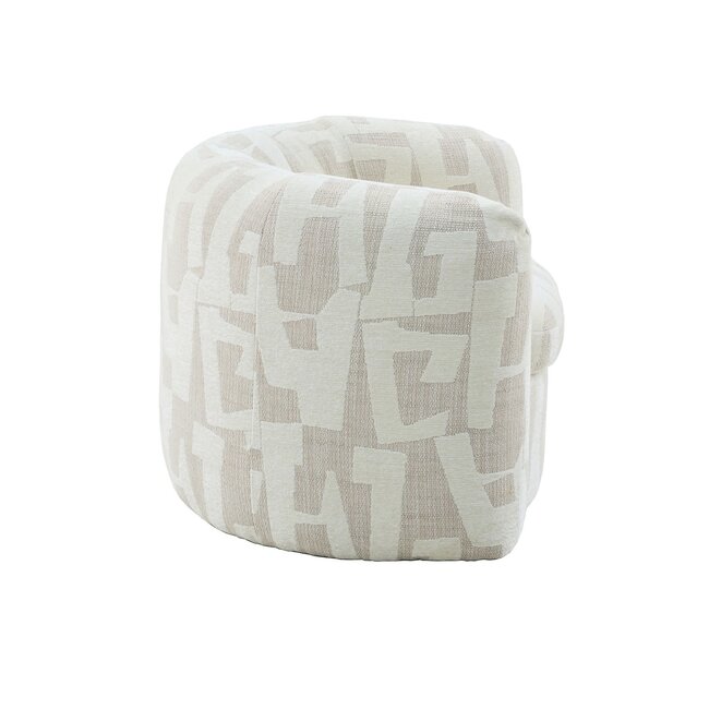Starfurn Fauteuil Rosa Off White
