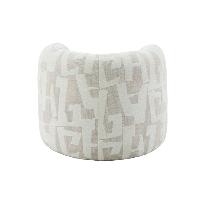 Starfurn Fauteuil Rosa Off White