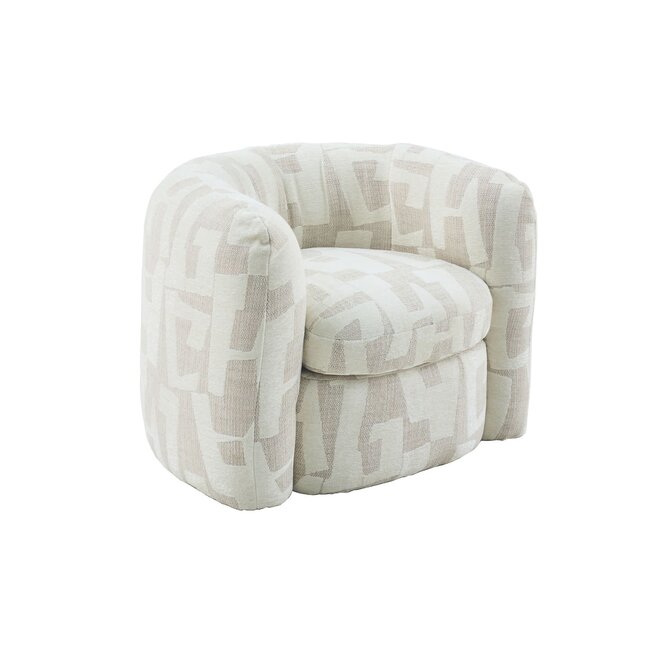 Starfurn Fauteuil Rosa Off White