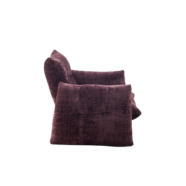 Starfurn Fauteuil Lois Aubergine