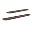Starfurn Wandplank Gusta Bruin Mangohout 120 cm