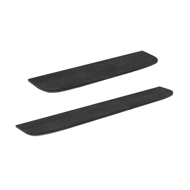 Starfurn Wandplank Gusta Zwart Mangohout 80 cm