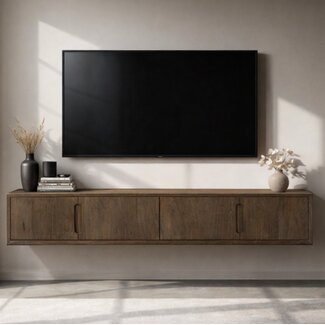 Livingfurn Zwevend TV Meubel Cortez 220cm