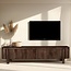 Livingfurn TV Meubel Salano Bruin 210 cm