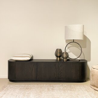 Livingfurn TV Meubel Novero Espresso 180cm