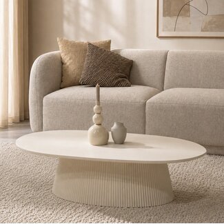 Livingfurn Salontafel Patrice Ovaal 120cm