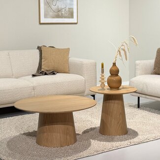 Livingfurn Salontafel Novero 80cm