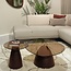 Brix Salontafel Brix Mylon Burgundy 86cm