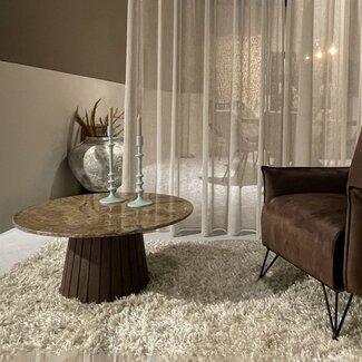 Brix Salontafel Brix Emperador 80cm