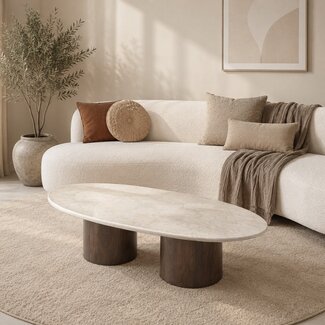 Brix Salontafel Brix Duno Bottecino 120cm
