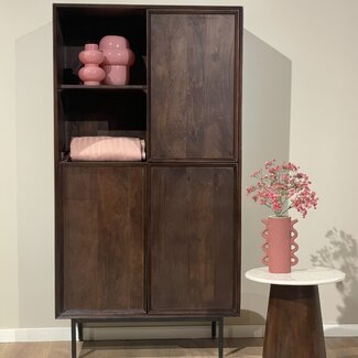 Livingfurn Kast Ravenstein Bruin 90cm