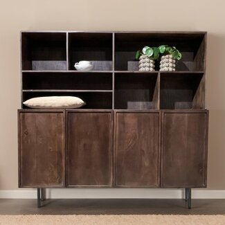 Livingfurn Kast Elan Bruin 180cm