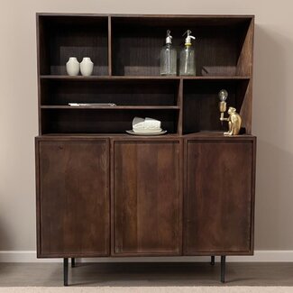 Livingfurn Kast Elan Bruin 135cm