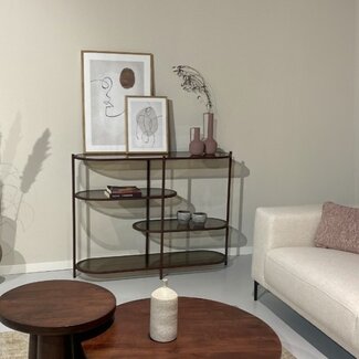 Brix Kast Brix Jill Burgundy 90cm