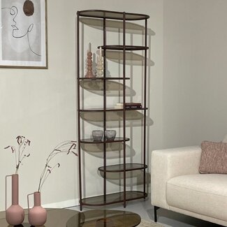 Brix Kast Brix Jill Burgundy 190cm