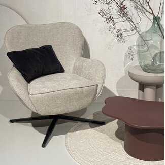 Livingfurn Fauteuil Sven Toffee