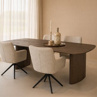 Livingfurn Eetkamertafel Tyler 220cm