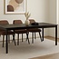 Livingfurn Eetkamertafel Tobago Espresso 220cm