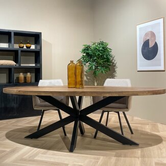 Livingfurn Eetkamertafel Sturdy Ovaal 180cm