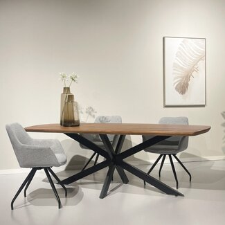 Livingfurn Eetkamertafel Jesper Deens Ovaal 230cm