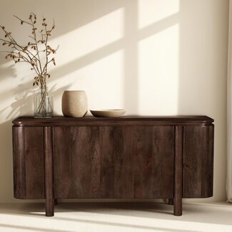 Livingfurn Dressoir Salano Bruin 170 cm