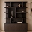 Livingfurn Boekenkast Rivano Basalt 170cm