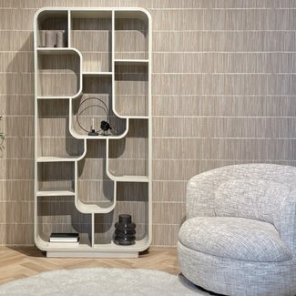 Brix Boekenkast Brix Logan Off White