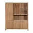 Starfurn Vakkenkast XL Dallas Naturel Mangohout 160 cm