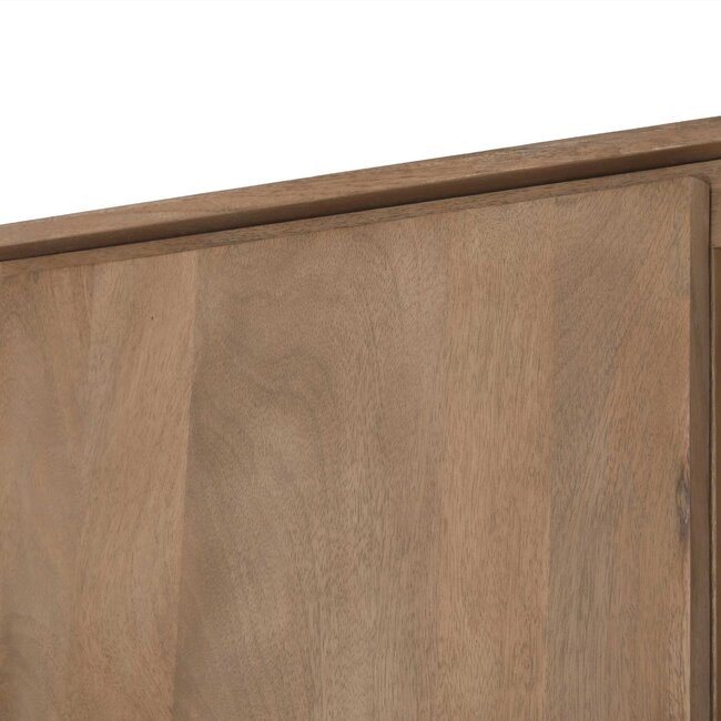 Starfurn Vakkenkast XL Dallas Naturel Mangohout 160 cm