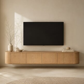 Livingfurn Zwevend TV Meubel Novero 220cm