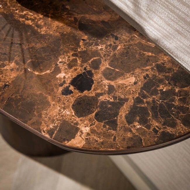 WoonStijl Haltafel Empera Keramiek dark emperador