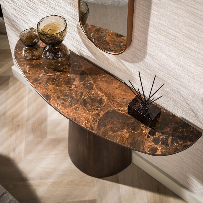 WoonStijl Haltafel Empera Keramiek dark emperador