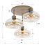 WoonStijl Plafondlamp Serene 3-lichts Beige