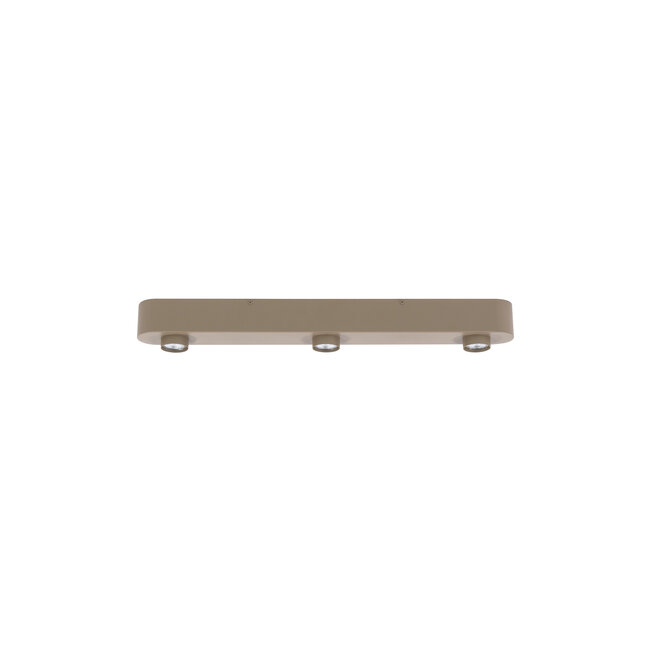 WoonStijl Plafondlamp Bar 3-lichts / Beige