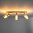 WoonStijl Plafondlamp Sepiora 3-lichts Beige