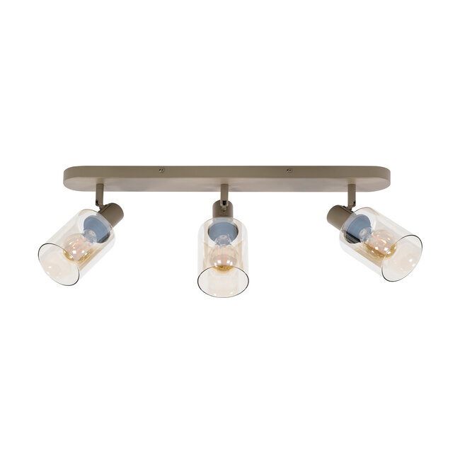WoonStijl Plafondlamp Sepiora 3-lichts Beige