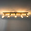 WoonStijl Plafondlamp Sepiora 5-lichts Beige