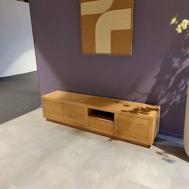 Nijwie TV meubel Tampere 190 cm - Naturel eiken