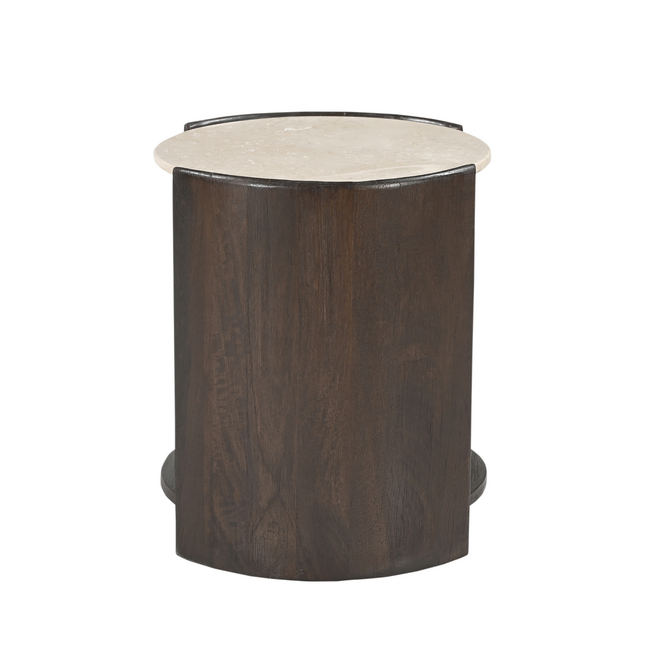 Starfurn Bijzettafel Rune Botticino marmer 45 cm