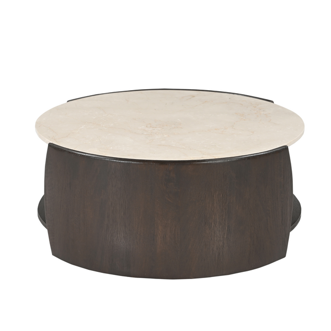 Starfurn Salontafel Rune Botticino marmer 80 cm