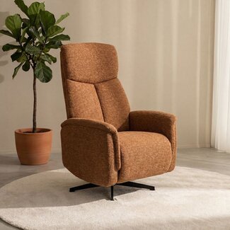 Label51 Fauteuil Helsinki Cognac Micro Suede